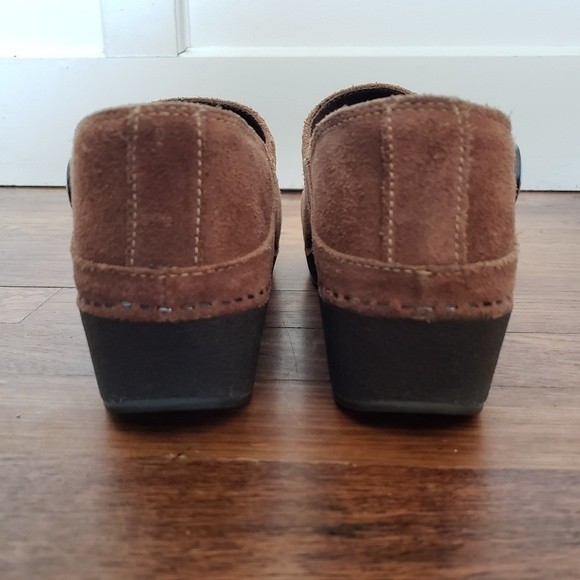 Dansko Women's Crepe Suede Leather Mary Jane Size 41 or 10.5 - Picture 4 of 10